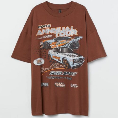 -16 brown speed spots t-shirt