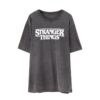 -17 grey coloured stranger things t-shirt