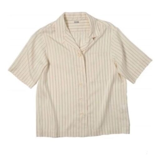 -9 half sleeves white shirt