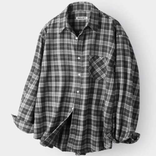 Forest Memory Check Shirt Black Forest-Memory-Check-Shirt-Black
