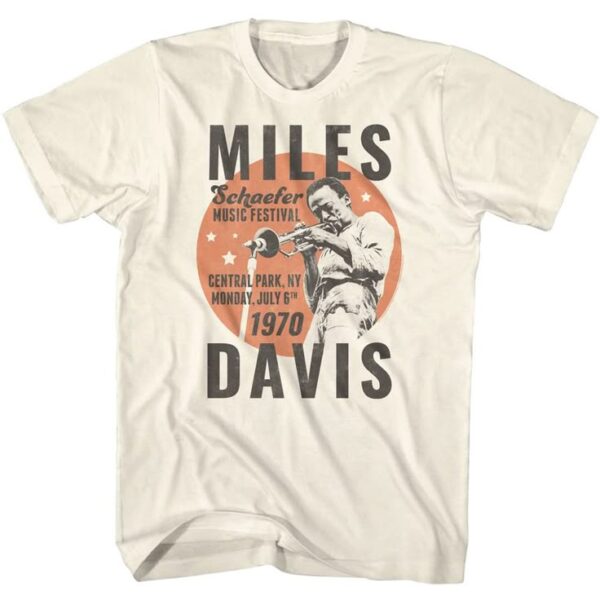 Miles-Davis-70s-Music-Jazz-Schaefer-Music-Festival-Adult-Short-Sleeve-T-Shirts-Concert-Tshirts-Cool-Graphic-Tees